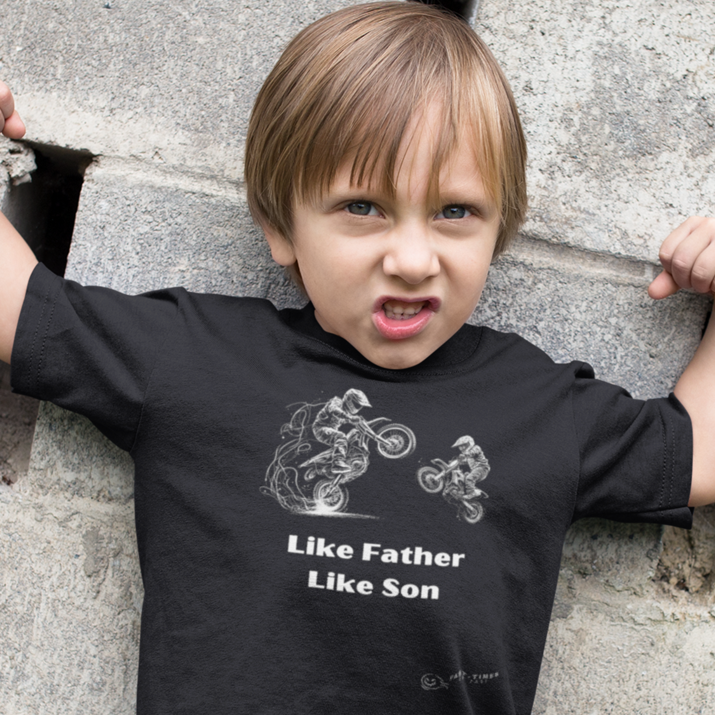 Father and Son - Toddler Short Sleeve Tee